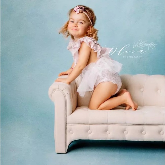 💕Beautiful Special Occasion Baby Girl Romper - Picture 13 of 13